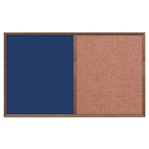 Slim Style Indoor Enclosed Corkboard, 12